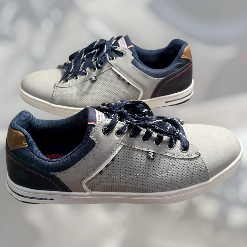 ARRIGO BELLO Sneakers for Men Casual Shoes Low Top Comfortable Walking Shoes NEW